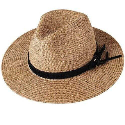 Chapeau de soleil Panama - Beige - M (56 - 58cm) | La boutique du chapeau