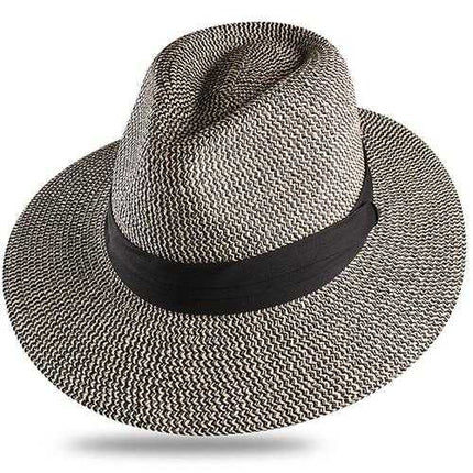 Chapeau de soleil Panama - Gris - M (56 - 58cm) | La boutique du chapeau