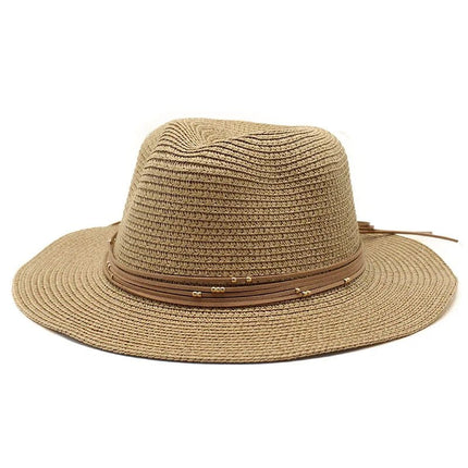 Chapeau de soleil panama - Kaki - M (56 - 58cm) | La boutique du chapeau