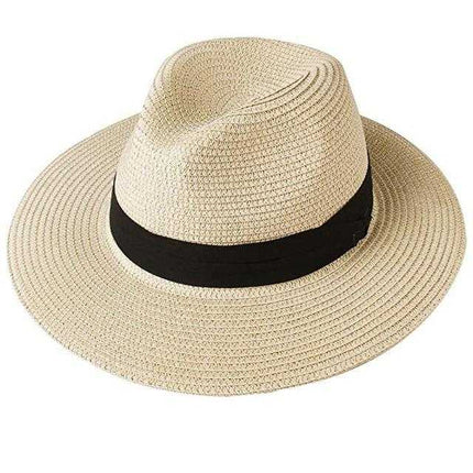 Chapeau de soleil Panama - Beige - M (56 - 58cm) | La boutique du chapeau