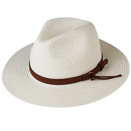 Chapeau de soleil Panama - Ivoire 2 - M (56 - 58cm) | La boutique du chapeau