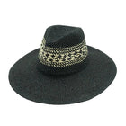 Chapeau de soleil pour femmes - Noir - M (56 - 58cm) | La boutique du chapeau