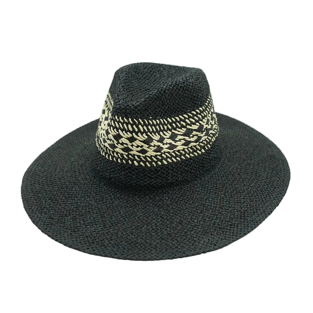 Chapeau de soleil pour femmes - Noir - M (56 - 58cm) | La boutique du chapeau