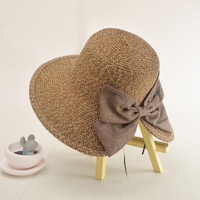 Chapeau de soleil tissé a la main - Café - M (56 - 58cm) | La boutique du chapeau