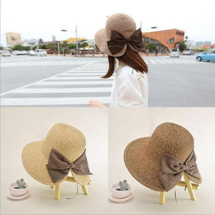 Chapeau de soleil tissé a la main - Beige - M (56 - 58cm) | La boutique du chapeau