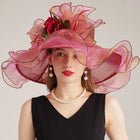 Chapeau d'église - Rouge - M (56 - 58cm) | La boutique du chapeau
