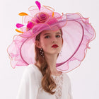 Chapeau d'église femme - Rose - M (56 - 58cm) | La boutique du chapeau