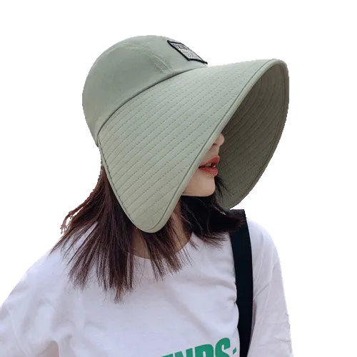 Chapeau d'été Protection UV pour femmes - Vert - M (56 - 58cm) | La boutique du chapeau