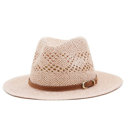 Chapeau d'été provençal en paille - Rose - M (56 - 58cm) | La boutique du chapeau