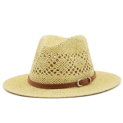 Chapeau d'été provençal en paille - Caramel - M (56 - 58cm) | La boutique du chapeau
