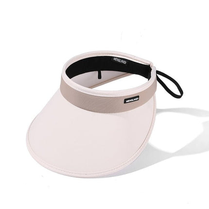 chapeau d'été Visière - Beige - Ajustable (du 54 au 59) | La boutique du chapeau