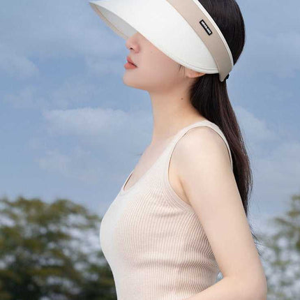 chapeau d'été Visière - Orange - Ajustable (du 54 au 59) | La boutique du chapeau