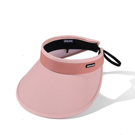 chapeau d'été Visière - Rose - Ajustable (du 54 au 59) | La boutique du chapeau