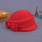 Chapeau d'hiver 100% laine Australienne - Rouge - M (56 - 58cm) | La boutique du chapeau