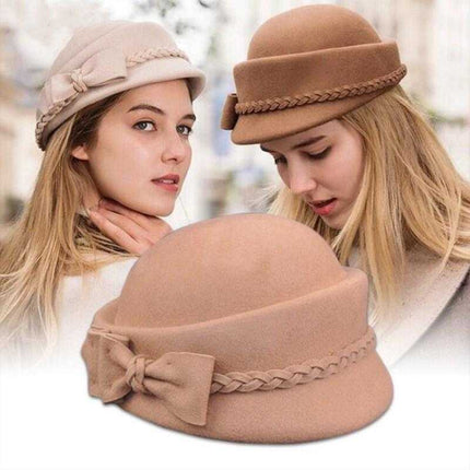 Chapeau d'hiver 100% laine Australienne - Rouge - M (56 - 58cm) | La boutique du chapeau