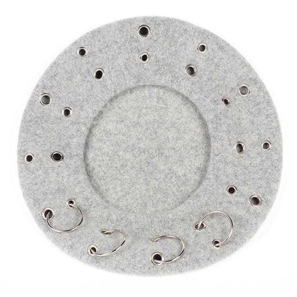 chapeau d'hiver bérets rock style , béret en laine - Rouge - M (56 - 58cm) | La boutique du chapeau