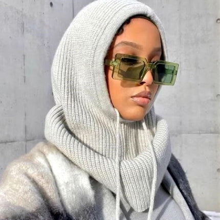 Chapeau Écharpe Cachemire - Gris 1 - Adulte | La boutique du chapeau