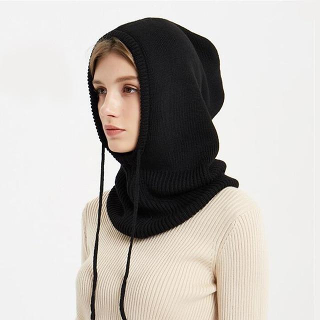 Chapeau Écharpe Cachemire - Noir - Adulte | La boutique du chapeau