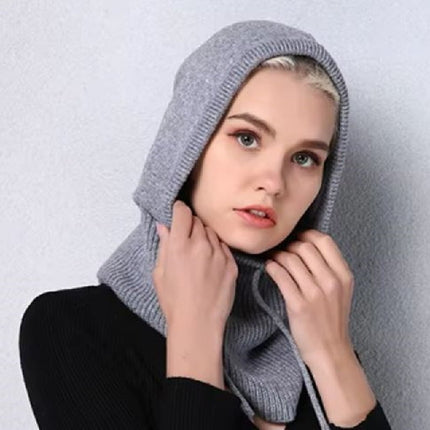 Chapeau Écharpe Cachemire - Gris - Adulte | La boutique du chapeau