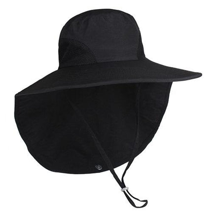 Chapeau en coton très confortable - Noir - M (56 - 58cm) | La boutique du chapeau