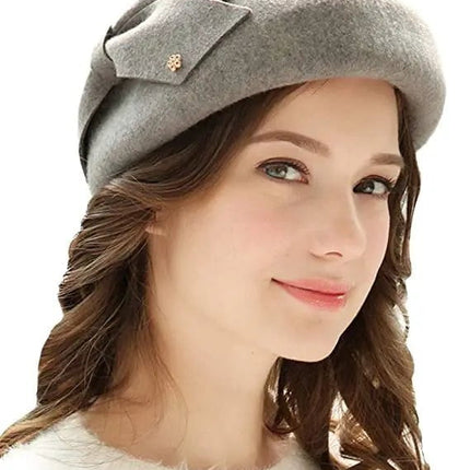 Chapeau en feutre - Gris - M (56 - 58cm) | La boutique du chapeau