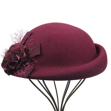 Chapeau en feutre de laine - Violet - M (56 - 58cm) | La boutique du chapeau