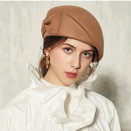 Chapeau en laine - Beige - M (56 - 58cm) | La boutique du chapeau