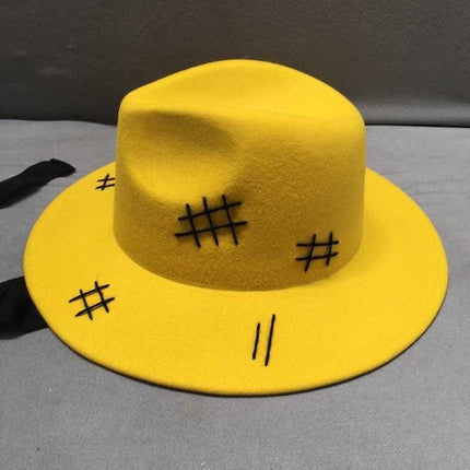 Chapeau en laine jaune - M (56 - 58cm) - | La boutique du chapeau