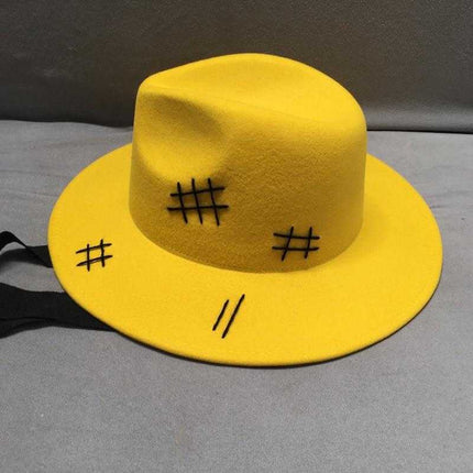 Chapeau en laine jaune - M (56 - 58cm) - | La boutique du chapeau