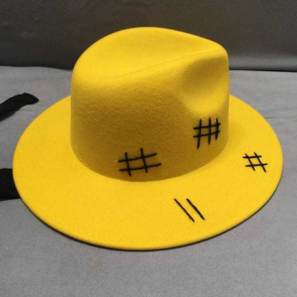 Chapeau en laine jaune - M (56 - 58cm) - | La boutique du chapeau