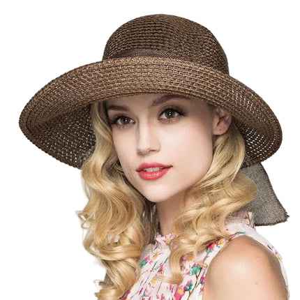 Chapeau de soleil femme - Marron - M (56 - 58cm) | La boutique du chapeau