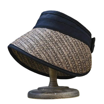 Chapeau en paille fine - Marron - Ajustable (du 54 au 59) | La boutique du chapeau