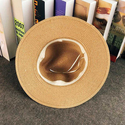 Chapeau en paille perles - Rose - M (56 - 58cm) | La boutique du chapeau