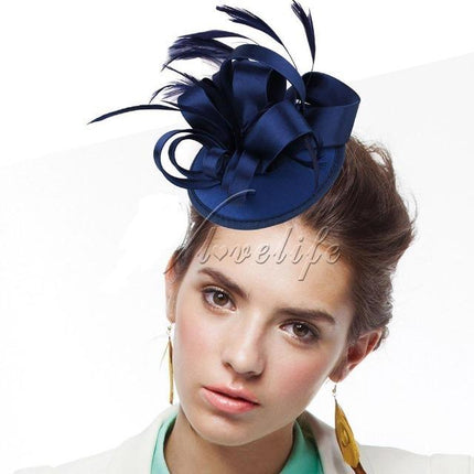 Chapeau Fascinateur avec pince - Bronze - | La boutique du chapeau