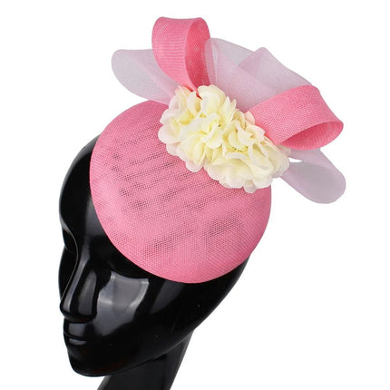 Chapeau Fascinator Femme - Rose - | La boutique du chapeau