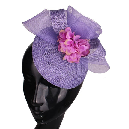 Chapeau Fascinator Femme - Violet - | La boutique du chapeau