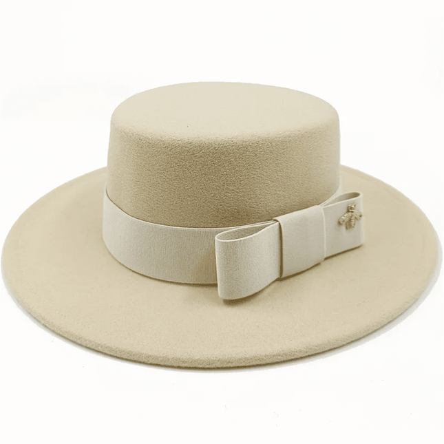 Chapeau fedora unisexe coton - Beige - M (56 - 58cm) | La boutique du chapeau