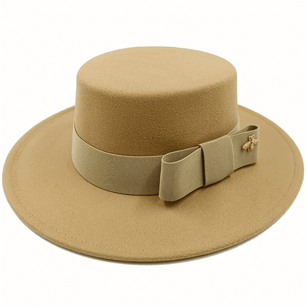 Chapeau fedora unisexe coton - Kaki - M (56 - 58cm) | La boutique du chapeau