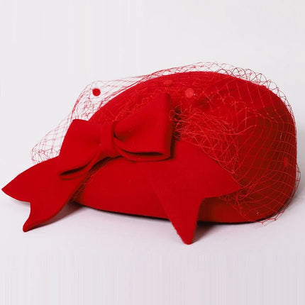 Chapeau Fedora pour Femme - Rouge - M (56 - 58cm) | La boutique du chapeau