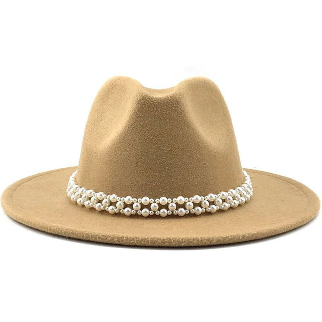 Chapeau Fedora Classique en Feutre - Kaki - M (56 - 58cm) | La boutique du chapeau