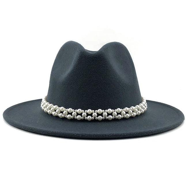 Chapeau Fedora Classique en Feutre - Gris foncé - M (56 - 58cm) | La boutique du chapeau