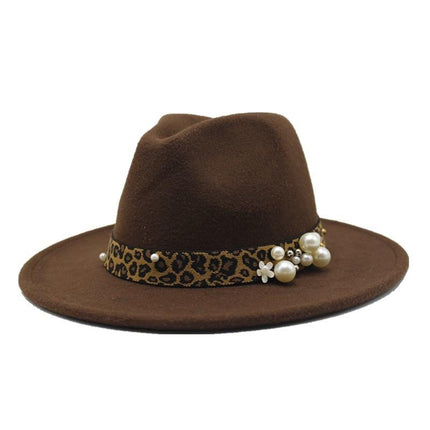 Chapeau Fedora en laine - Café 1 - M (56 - 58cm) | La boutique du chapeau