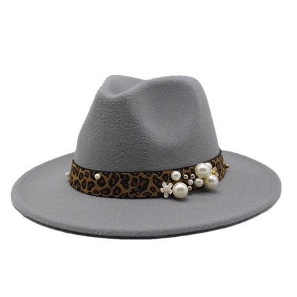 Chapeau Fedora en laine - Gris - M (56 - 58cm) | La boutique du chapeau