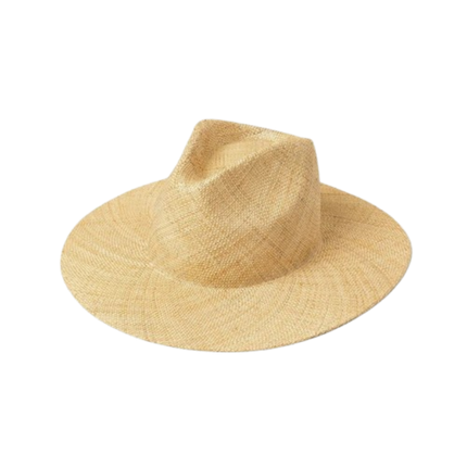 Chapeau Fedora en Paille pour Femme - Beige - M (56 - 58cm) | La boutique du chapeau