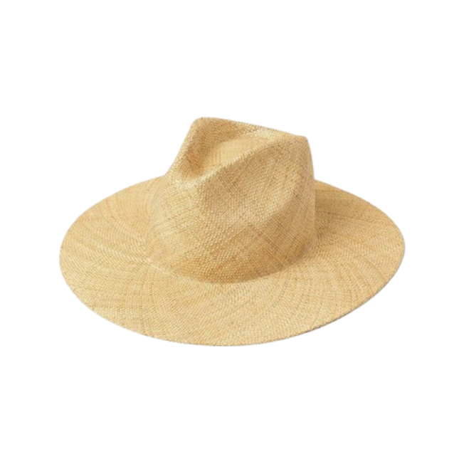 Chapeau Fedora en Paille pour Femme - Beige - M (56 - 58cm) | La boutique du chapeau