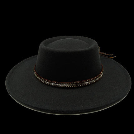 Chapeau Fedora Exclusif pour Femme - Noir - M (56 - 58cm) | La boutique du chapeau