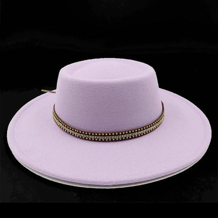 Chapeau Fedora Exclusif pour Femme - Violet - M (56 - 58cm) | La boutique du chapeau