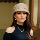 Chapeau Fedora Féminin - Kaki - M (56 - 58cm) | La boutique du chapeau