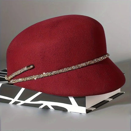 Chapeau Fedora Féminin - Rouge - M (56 - 58cm) | La boutique du chapeau