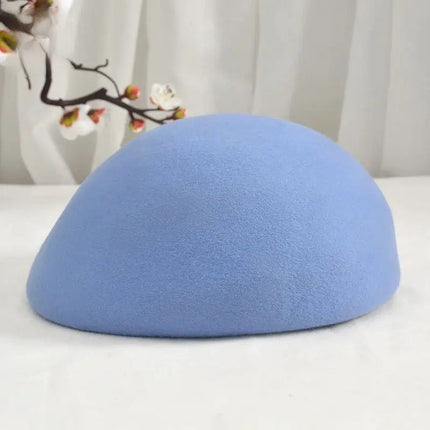 Chapeau fedora femme hiver - Bleu ciel - M (56 - 58cm) | La boutique du chapeau